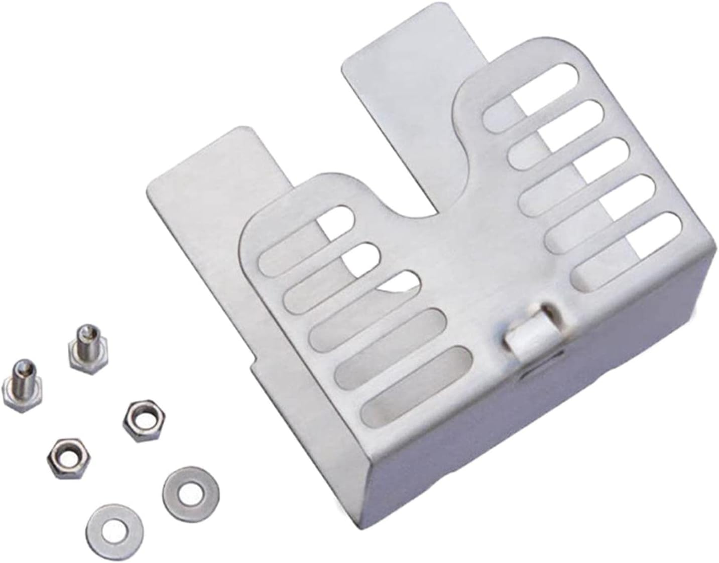 Electric Grill Motor Bracket Accessory Support with Screws Ordinary Kit Stainless Steel Bracket Rotisserie Rod Rack for Outdoor Camping BBQ image number 3