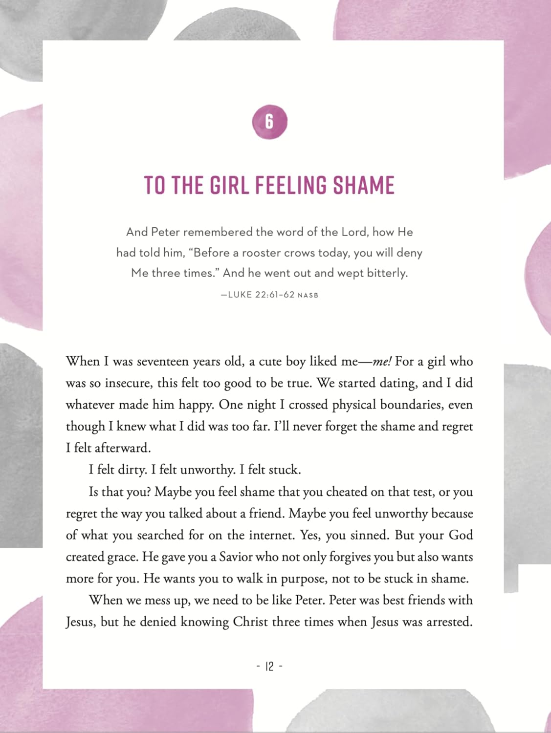 To the Girl Looking for More: 90 Devotions to Help You Ditch the Lies, Love Yourself, and Live Big for God image number 5
