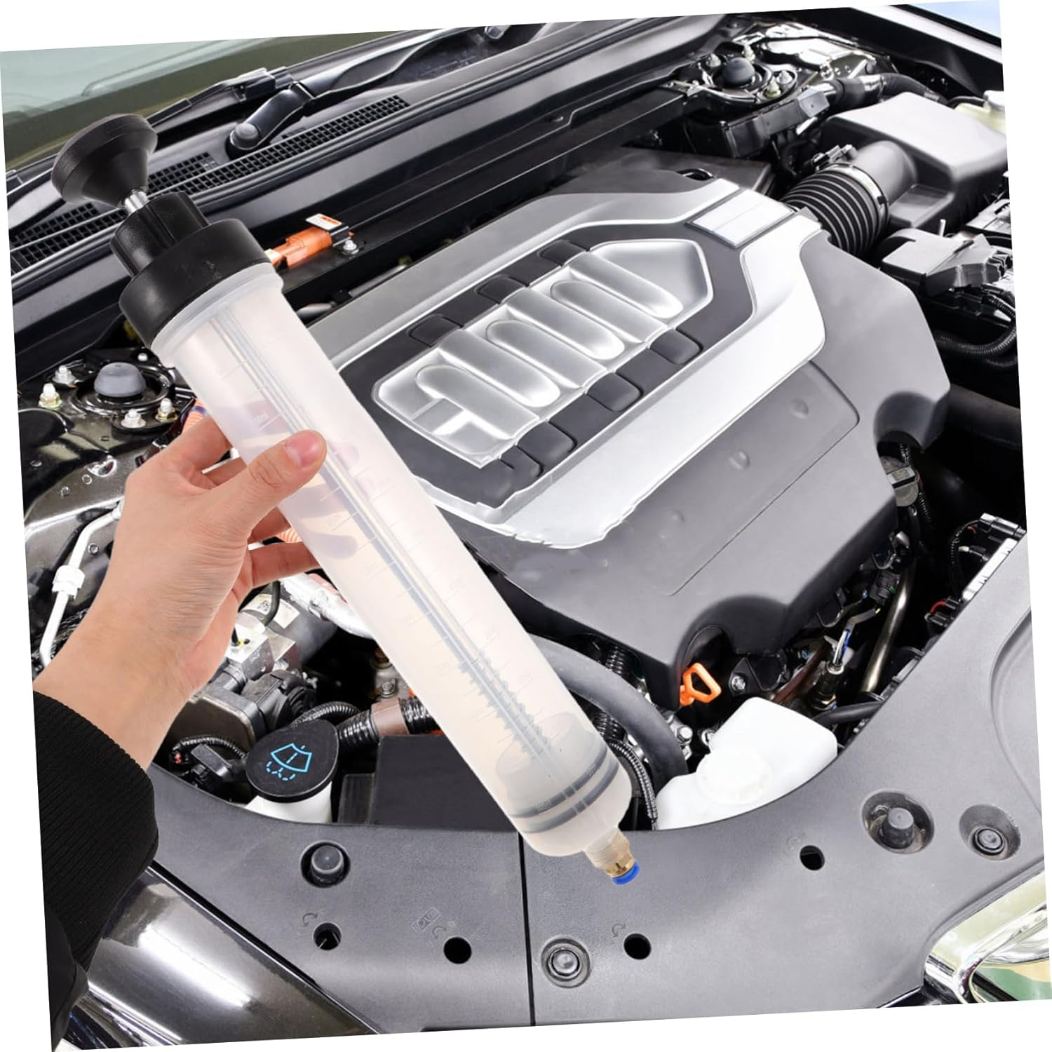 Luxshiny 1Set Automotive Extractor Pump Multi-Purpose Fluid Injector and Tool for Easy Maintenance Compatible Vehicles and Fluids image number 5