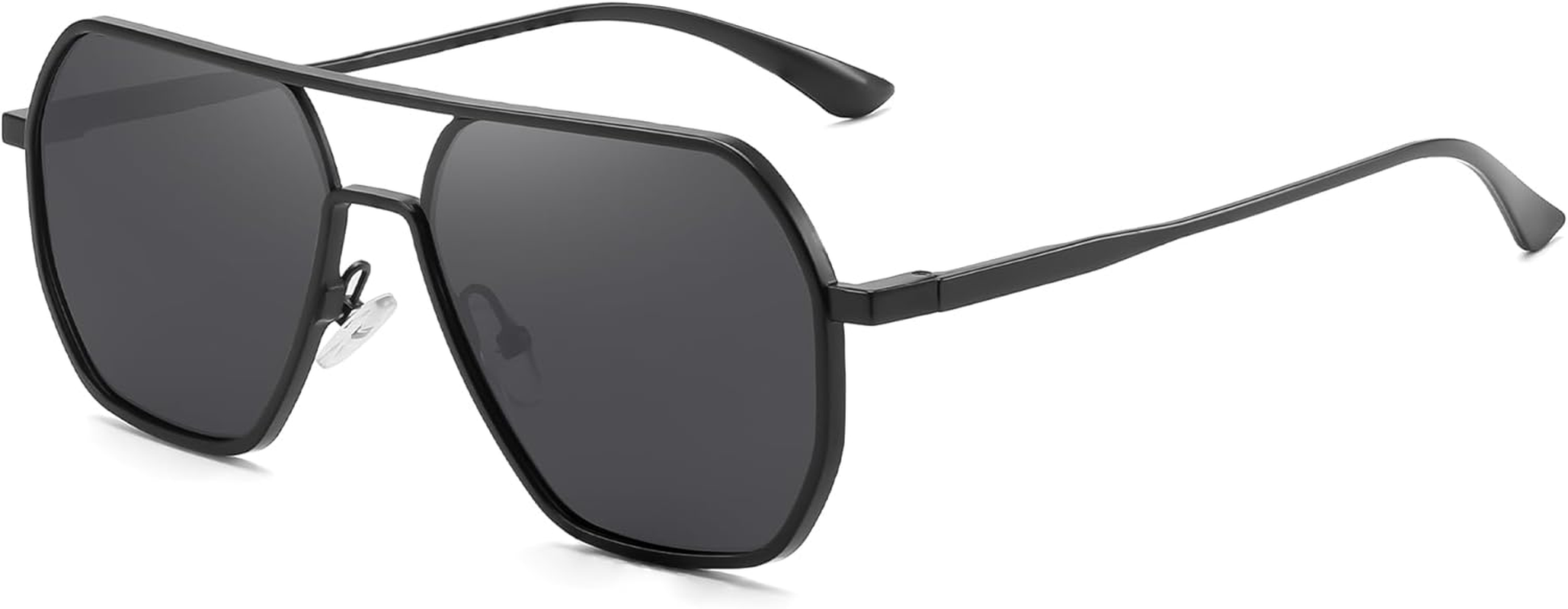 Yujian Retro Polarized Aviator Sunglasses for Men Women Metal Frame Sun Glasses Classic Vintage Shades UV400 Protection