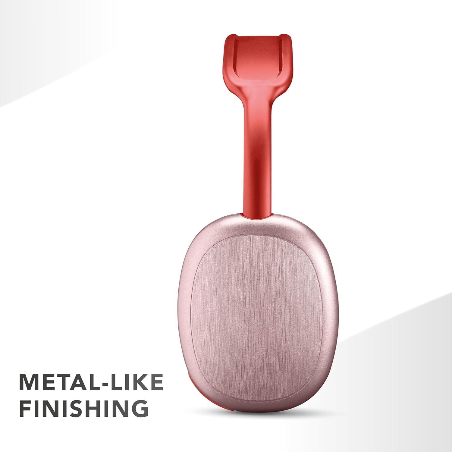 Music Sound Bluetooth Headphones MAXI2 | Headphones on Ear Bluetooth 5.0 - Play Time 22H - Charging 1.5H - Integrated Microphone - Controls on the Gazebo and Adjustable Headband, Red Colour