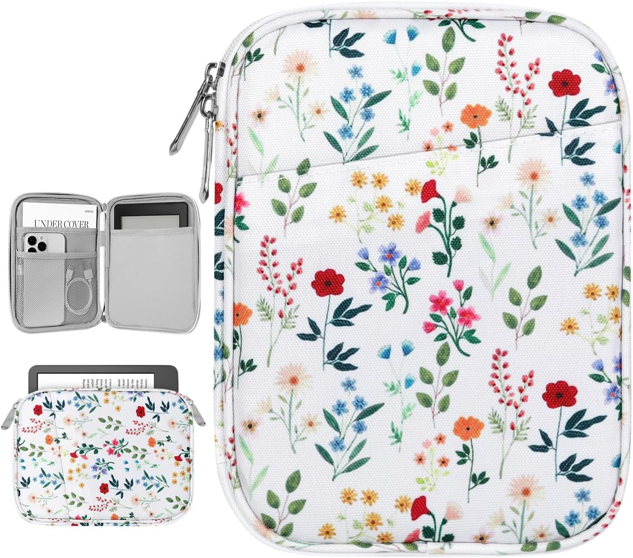 Vinabilia 6-7 Inch Protective Sleeve Carrying Case for All-New 6" Kindle 11Th Gen 2022/10Th Gen 2019/8Th Gen 2016, 6.8" Kindle Paperwhite 11Th/10Th Gen 2021/2018, Kindle Oasis E-Reader, Black