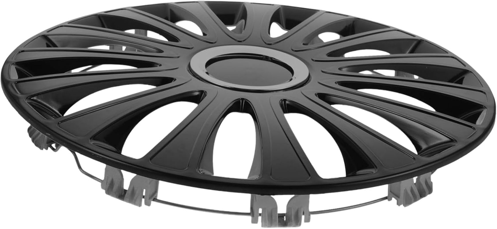 GETAJGHSD 14-Inch Automotive Hubcaps Wheel Rim Cover Full Black Protective Decorative Wheel Hub Cover for Cars and Trucks, Universal Fit for Vehicle Enhancement image number 5