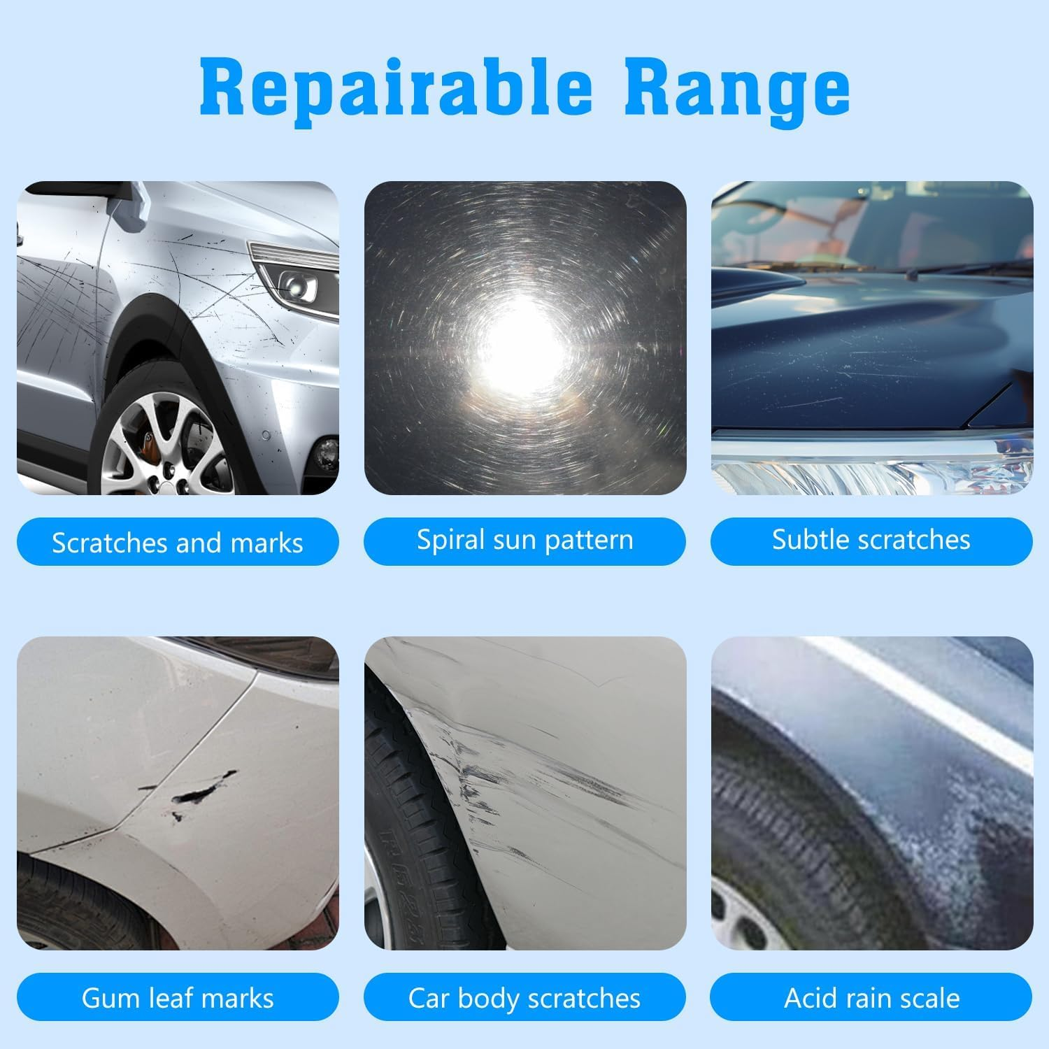 3Pcs V-Vaxy Car Scratch Repair Wax, Ultimate Paint Restorer, Removal Kit, Car Paint, Scratchs Repairs Waxs for Car,Cars Scuff Removal image number 4