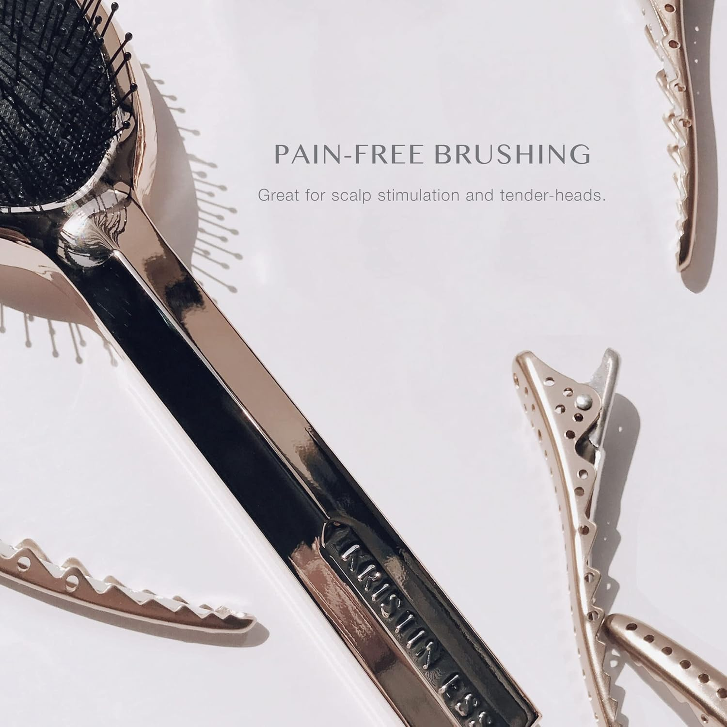 Kristin Ess Style Assist Medium Detangling Hair Brush image number 3