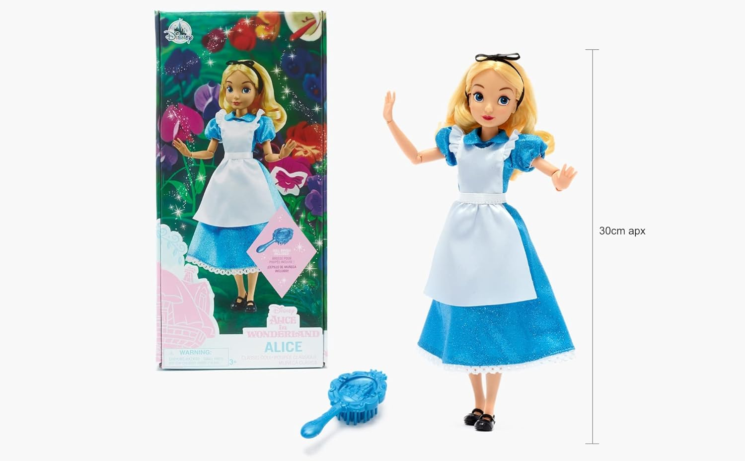 Disney Store Official Alice in Wonderland Classic Doll image number 3