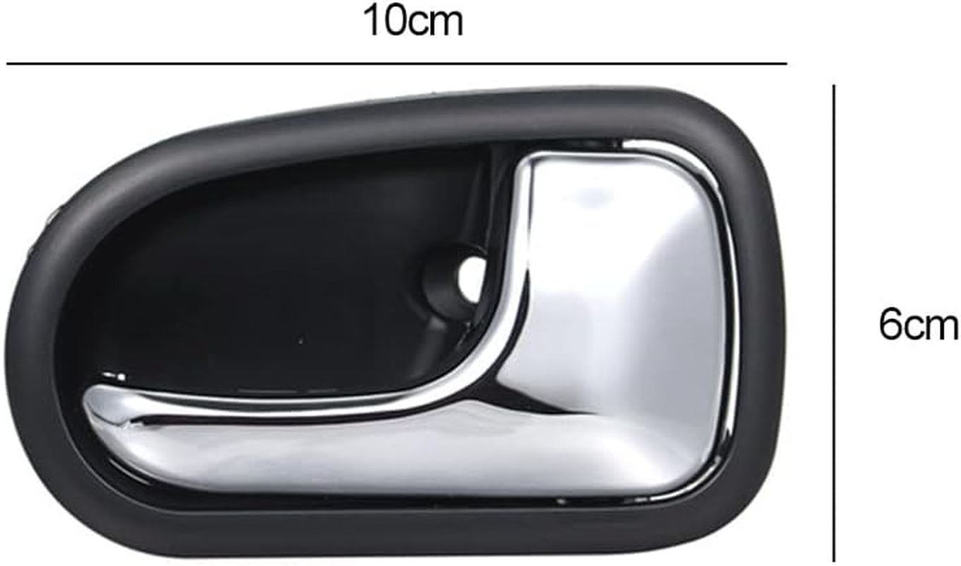 Xinyee Inner Door Handle Front or Rear Replacement for Mazda 323 Astina BJ 1998~2003 Exterior Door Handle Rear image number 3