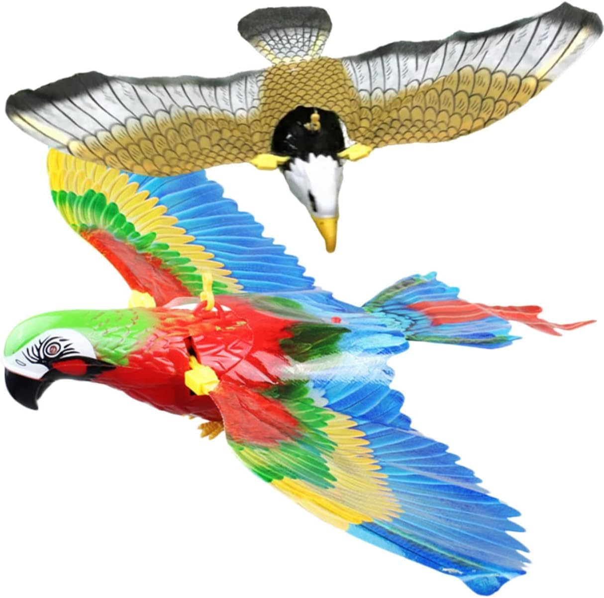 2Pcs Bird Toy Remote Control Cat Toy Cat Toy for Kids Parrot Toys Hanging Bird Cat Toy Electric Toy Bird for Cats Funny Cat Toys Eagle Toy Children Accessories Children Toy image number 2