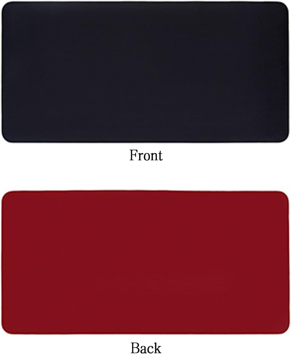 Mouse Pad Large Desk Pad, 60X30CM Mouse Mat Table Mat Protector Keyboard Pad for Computer Laptop PC Office Home Soft Comfortable Durable Desktop Mousepad (Black)