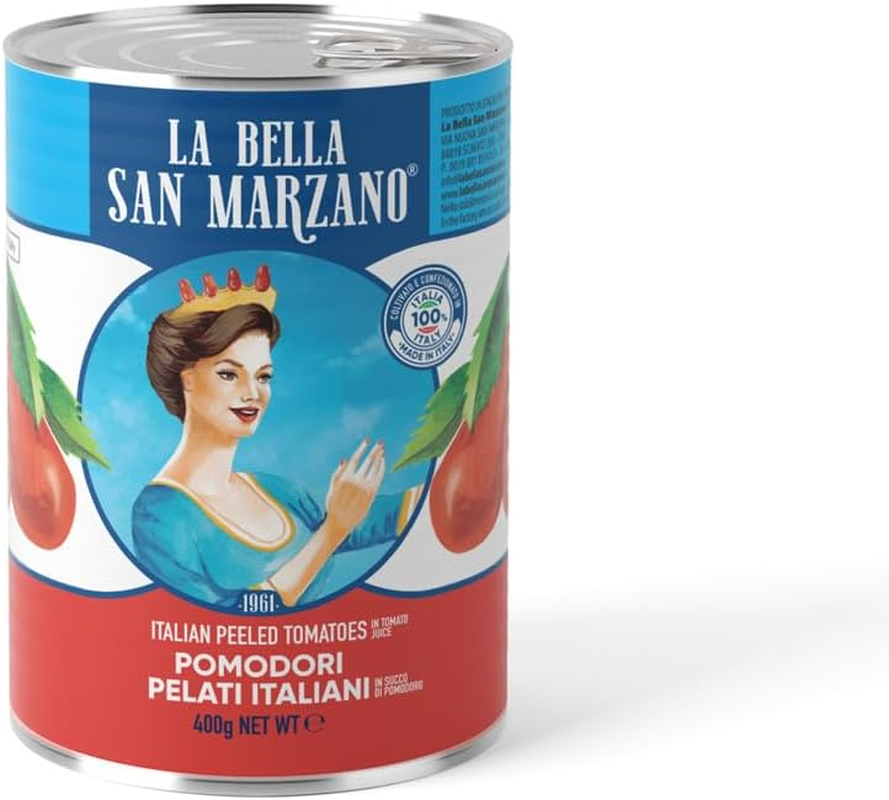 LA BELLA SAN MARZANO PEELED TOMATOES 12X400G image number 2