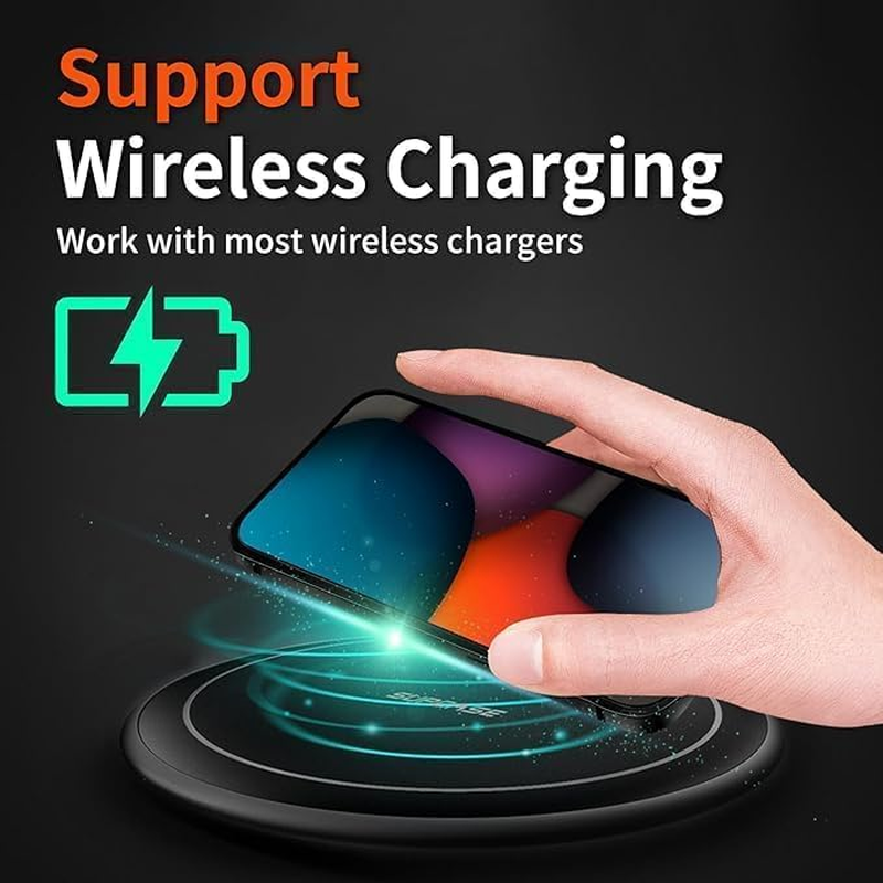 LINPING Aluminum Metal Bumper Frame Hard Case for Iphone 17Pro,Slim Armor with Soft Interior Raised Edge Protection(Titanium,For Iphone 17Pro) image number 6