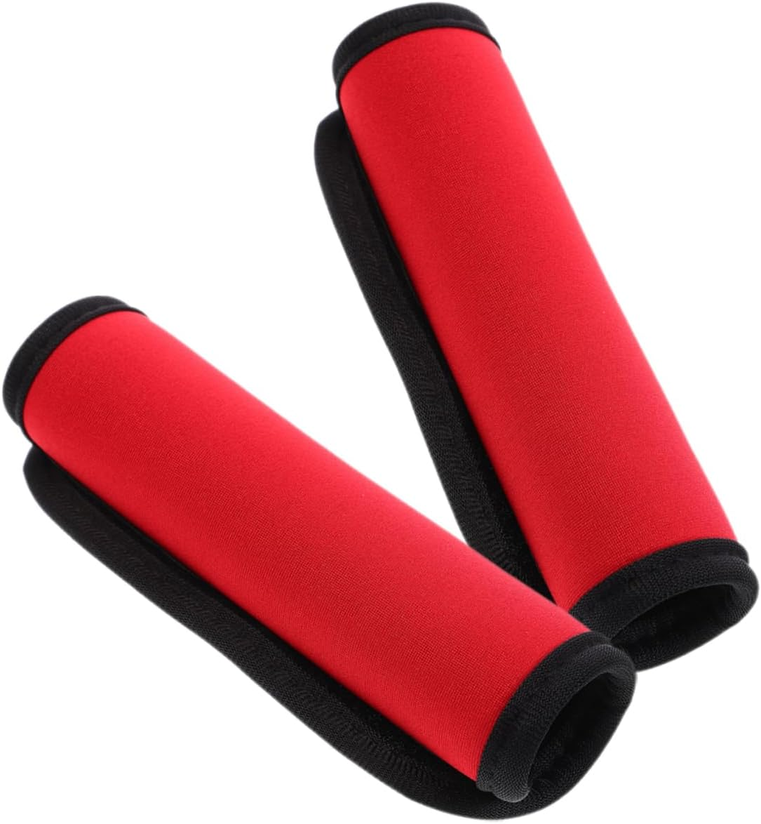 WESIEVYA 2Pcs Reusable Luggage Handle Wrap Covers Suitcase Handle Grips for Moving Bags image number 2