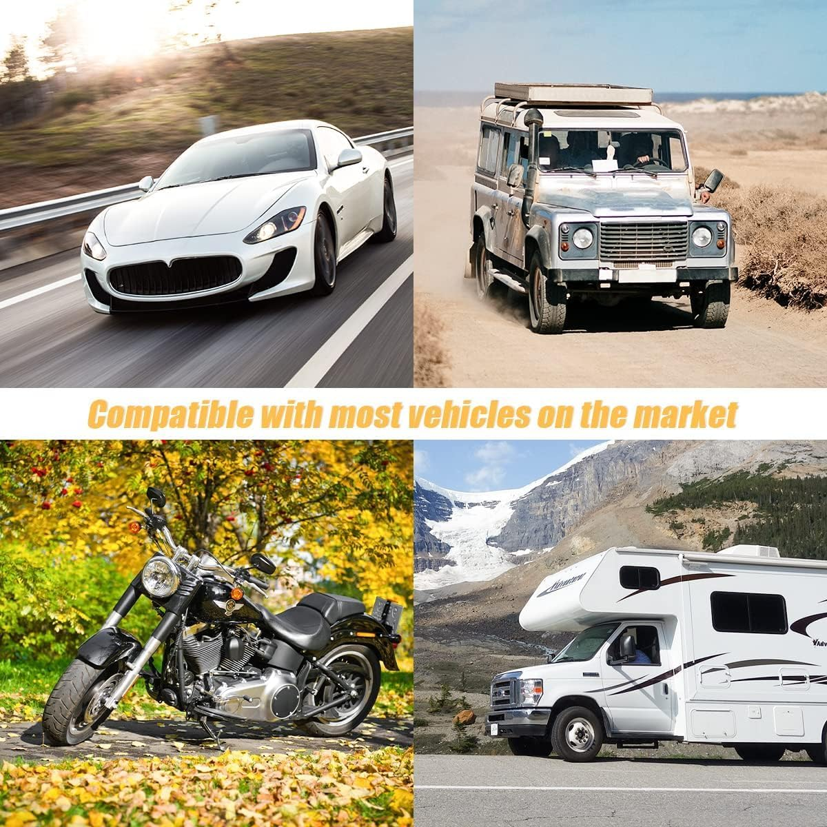 DAVRPES 8Mm 5/16" Fuel Check Valve One Way Inline Non Return Diesel Gasoline Silver (8Mm OD) image number 5