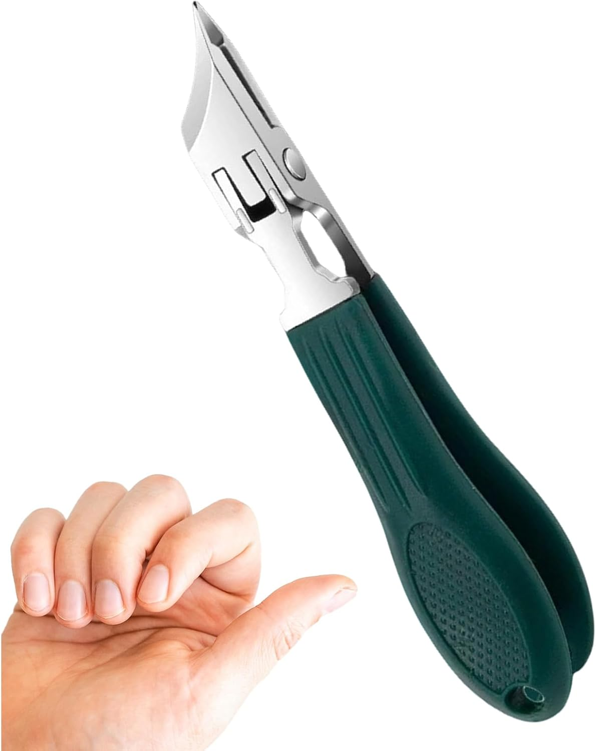 Nail Clippers | Edged Toenails Trimmer,Anti-Splash Ergonomic Nail Clippers for Travel Salon Home Women Seniors Men