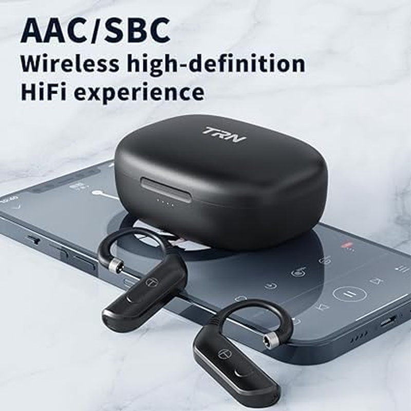 TRN BT20 Pro True Wireless Bluetooth 5.3 Earphone Module Swappable Connectors (Headphones Not Included) (2Pin-S) image number 3