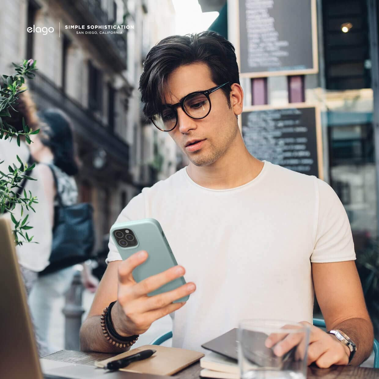 Elago Liquid Silicone Case Designed for Iphone 12 Pro Max Case (6.7"), Premium Silicone, Full Body Protection : 3 Layer Shockproof Cover Case (Green Mint) - Mint Green image number 2