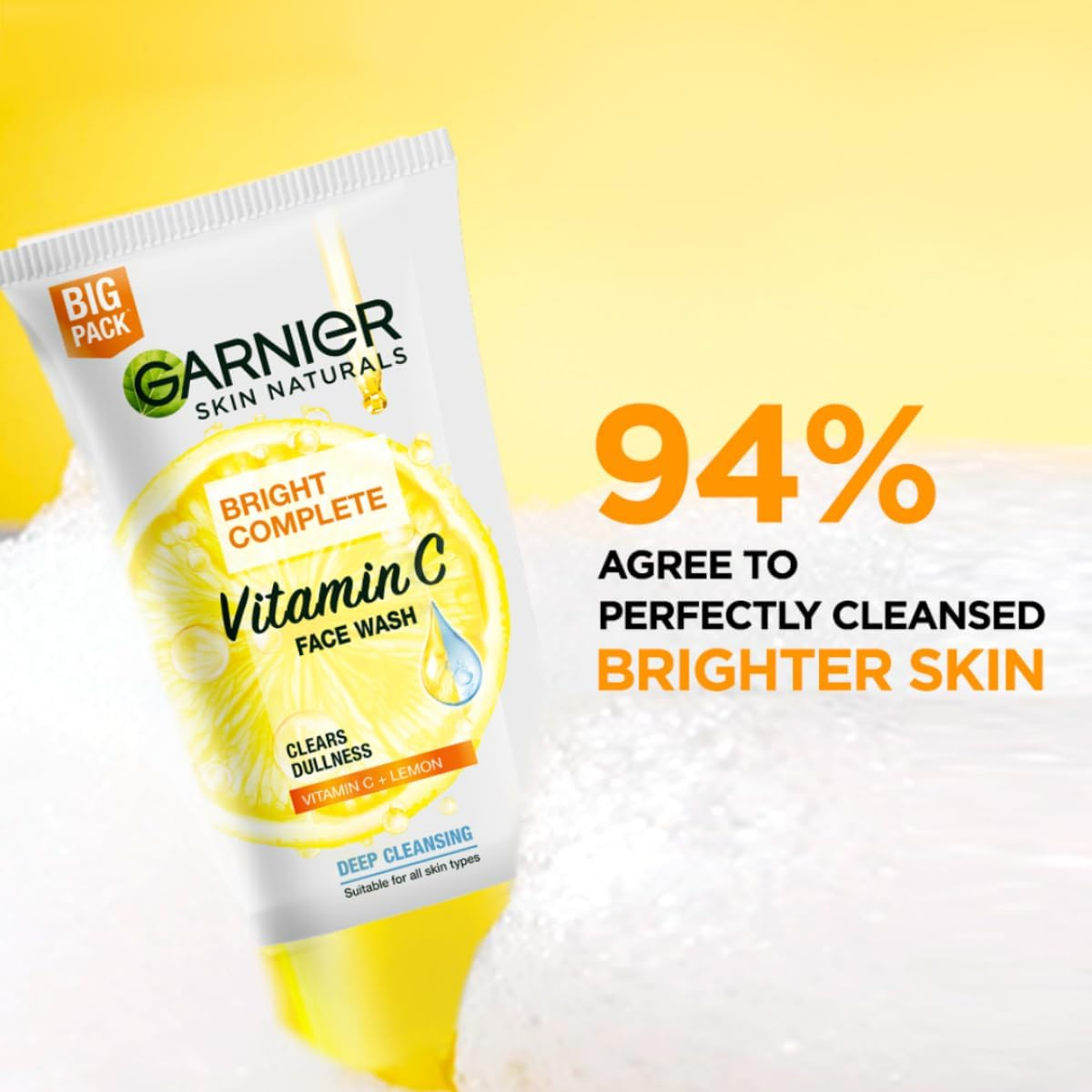 Garnier Light Face Wash 100G image number 6