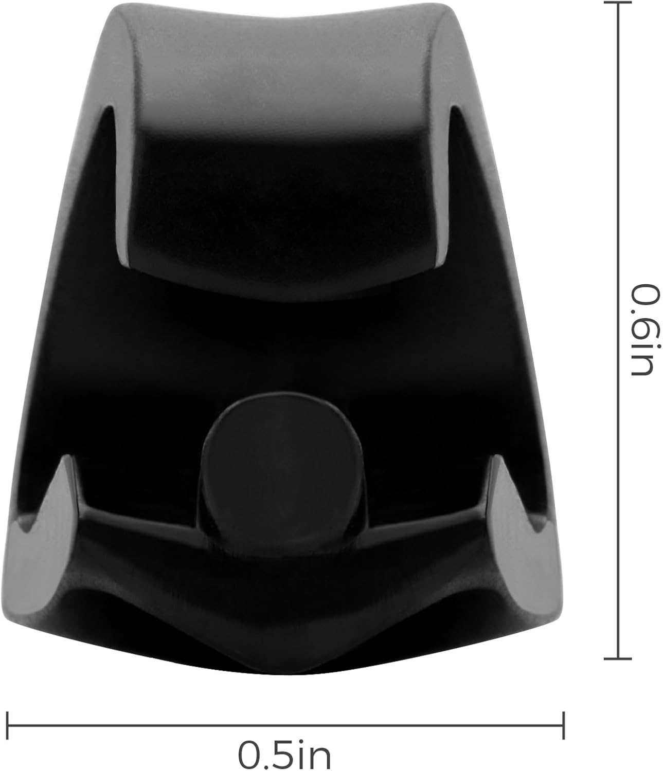 HILEEN Replacement Clip Rubber Kits for Oakley Si M Frame 2.0 | Si M Frame 3.0 OO9146 | Si Ballistic M Frame 2.0 Sunglass - 3 Pieces Black image number 3