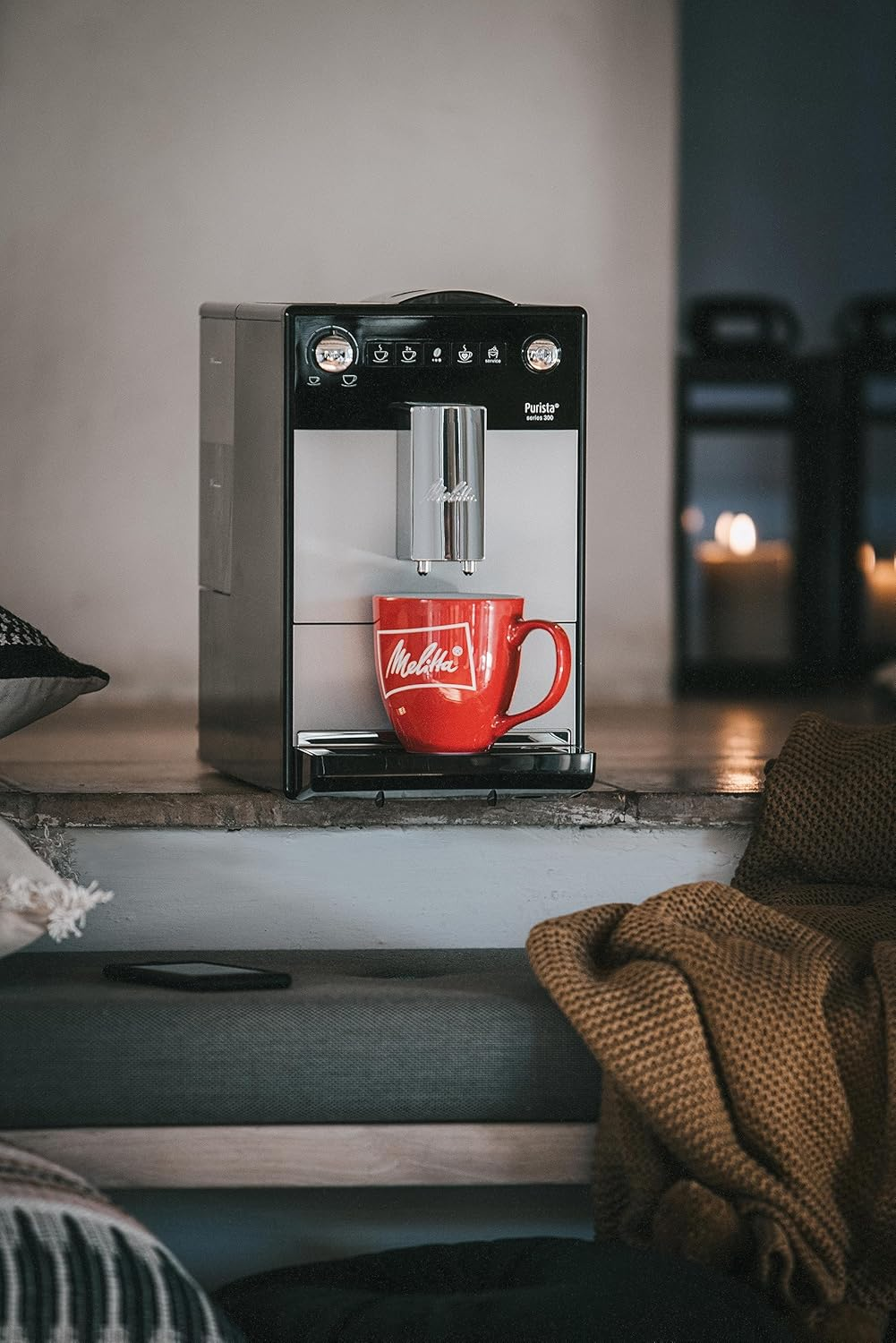 Melitta Automatic Espresso Machine, Purista Model, F230-101, Silver, 6766667 image number 2