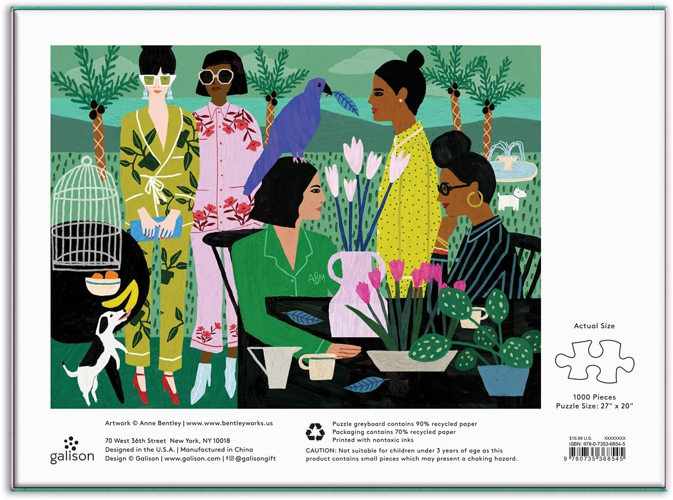 Pajama Mamas 1000 Piece Puzzle: 1000 Piece image number 1