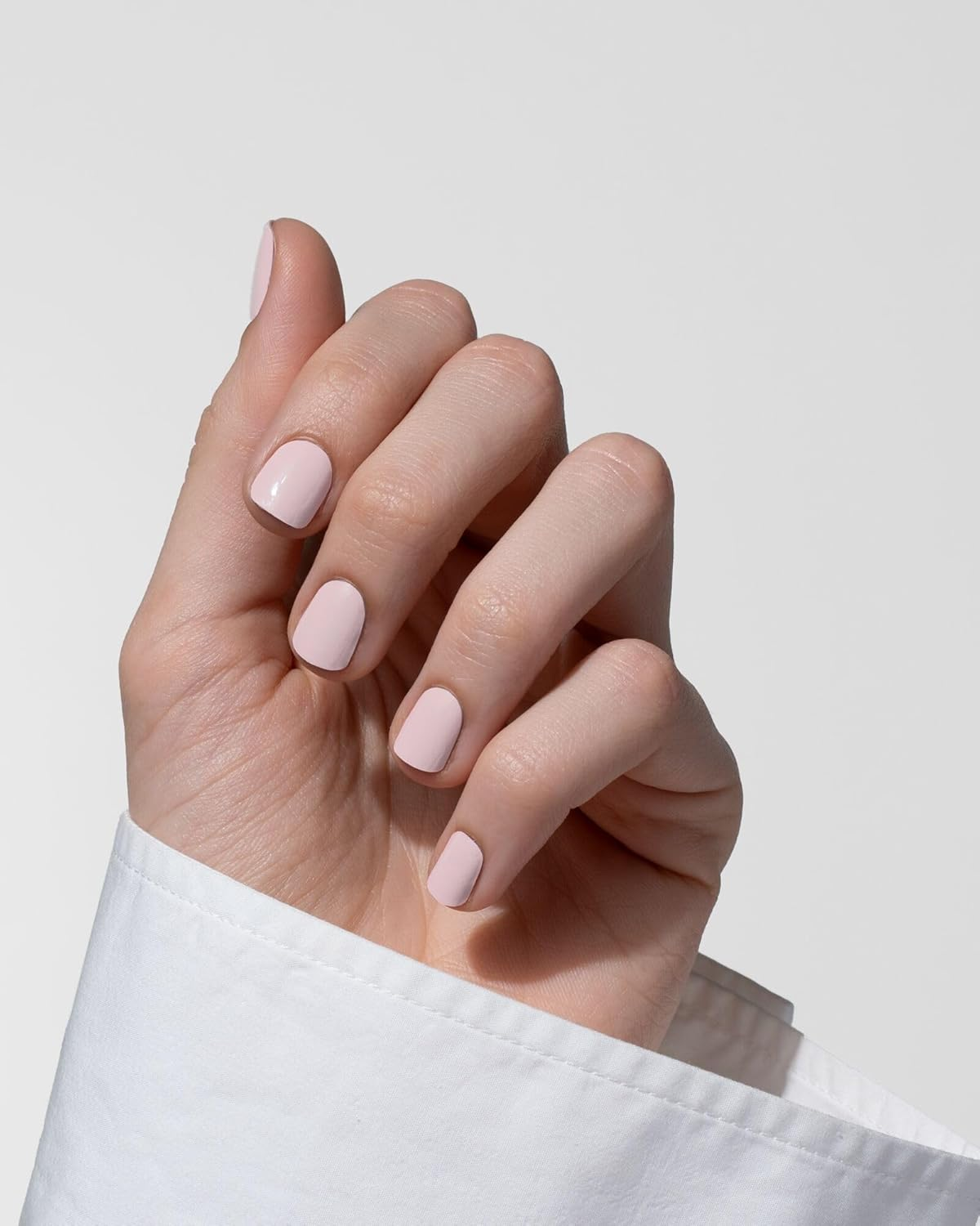 ANNY Gel Nail Strips - UV Nail Foil for Sticking with UV Lamp, Durable & Splinter Free, Easy to Use, Colour: Prima Ballerina - Soft Pink - No. 10 image number 5