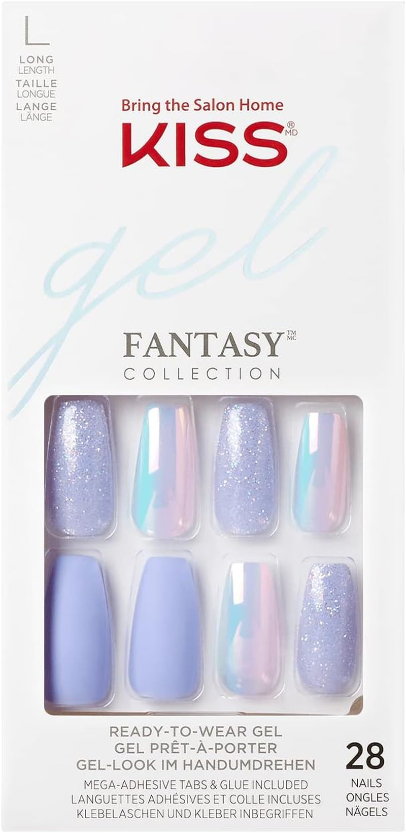 Kiss Glam Fantasy Special/Diamond FX Effect Nails (KGF07) image number 1