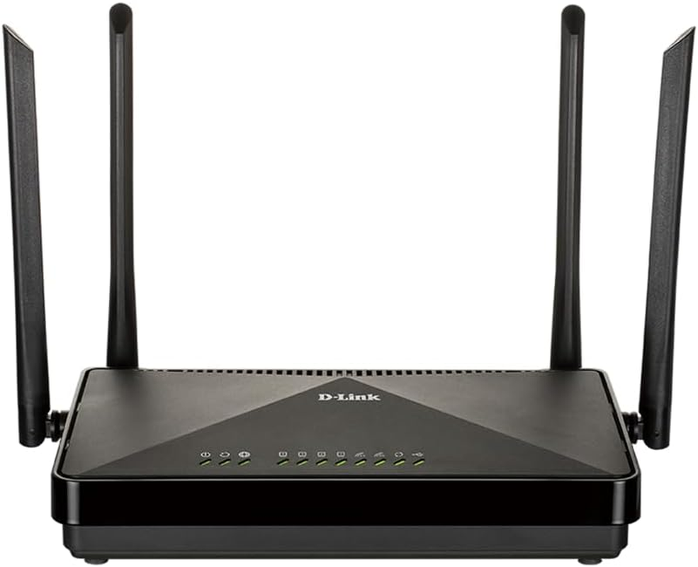 D-Link DSL-245GE AC1200 Dual Band Wireless VDSL2/ADSL2+ Modem Router - Wifi 5, NBN Compatible, MU-MIMO, Gigabit LAN, USB 3.0, for Gaming & Networking Devices image number 1