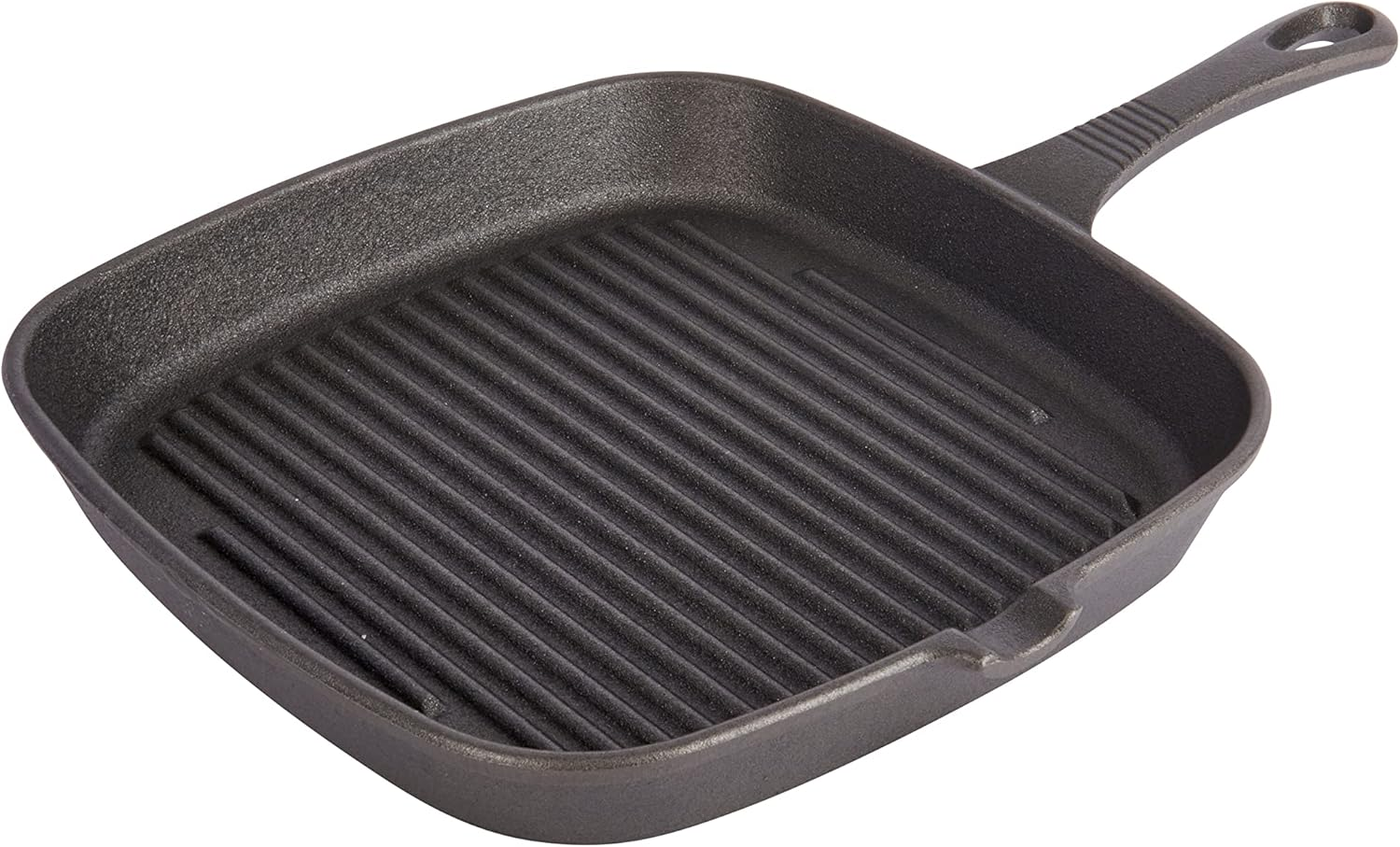 Kitchencraft Cast Iron Griddle Pan for Induction Hob, Square, 23Cm, Black image number 5