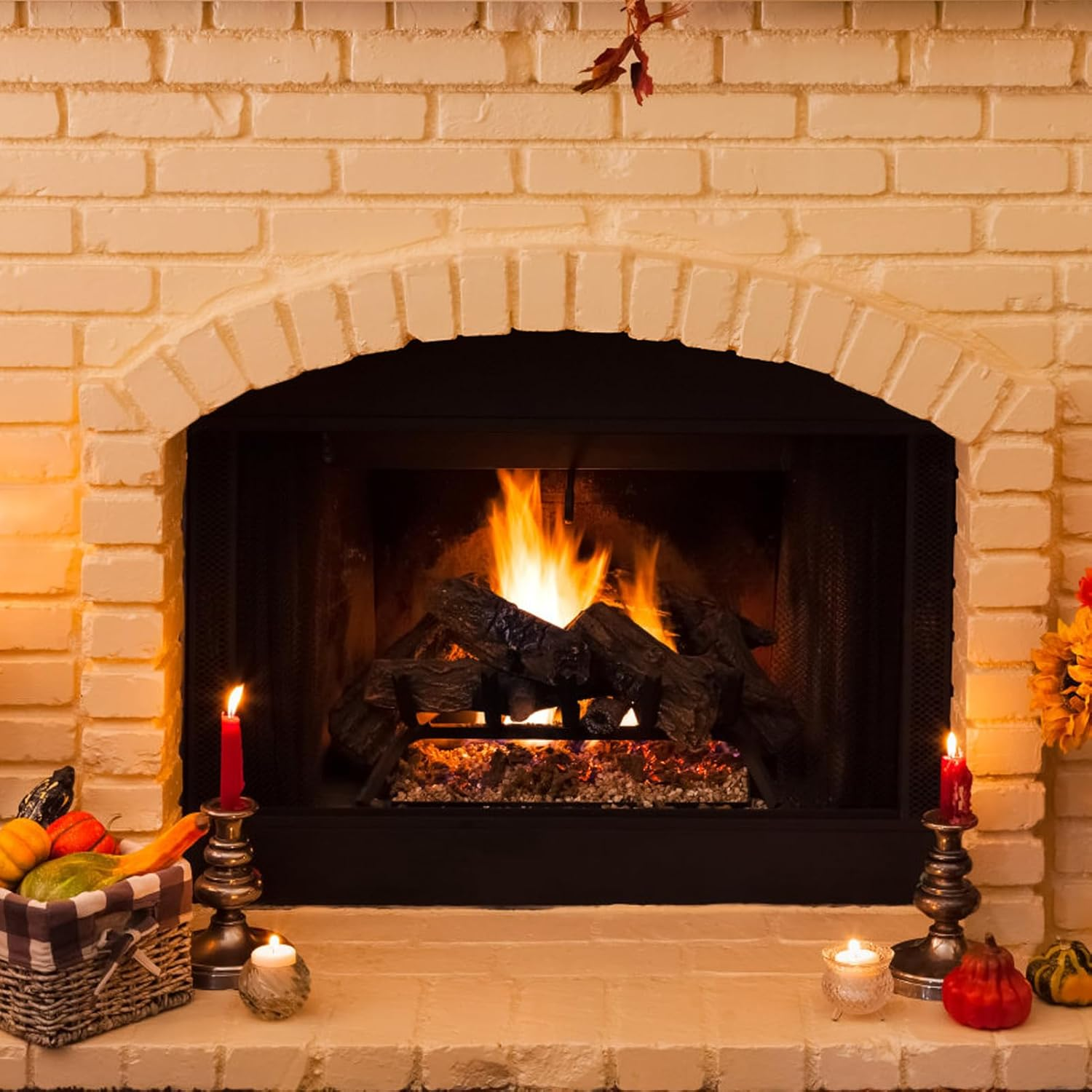 Neon Embers, Red Flames, Create Red Vibrant Flames for Ceramic Logs, Outdoor Fireplaces, Campfire, Bonfire-Perfect Fire Camping Accessories image number 2