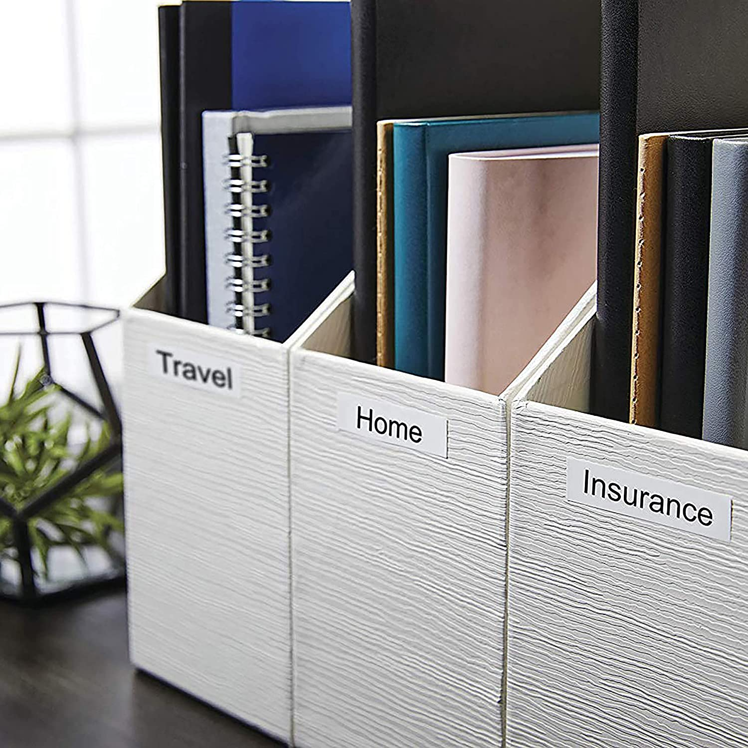 DYMO Authentic D1 Labels | Black Print on White | 12Mm X 7M | Self-Adhesive Labels for Labelmanager Label Printers | 10 Count