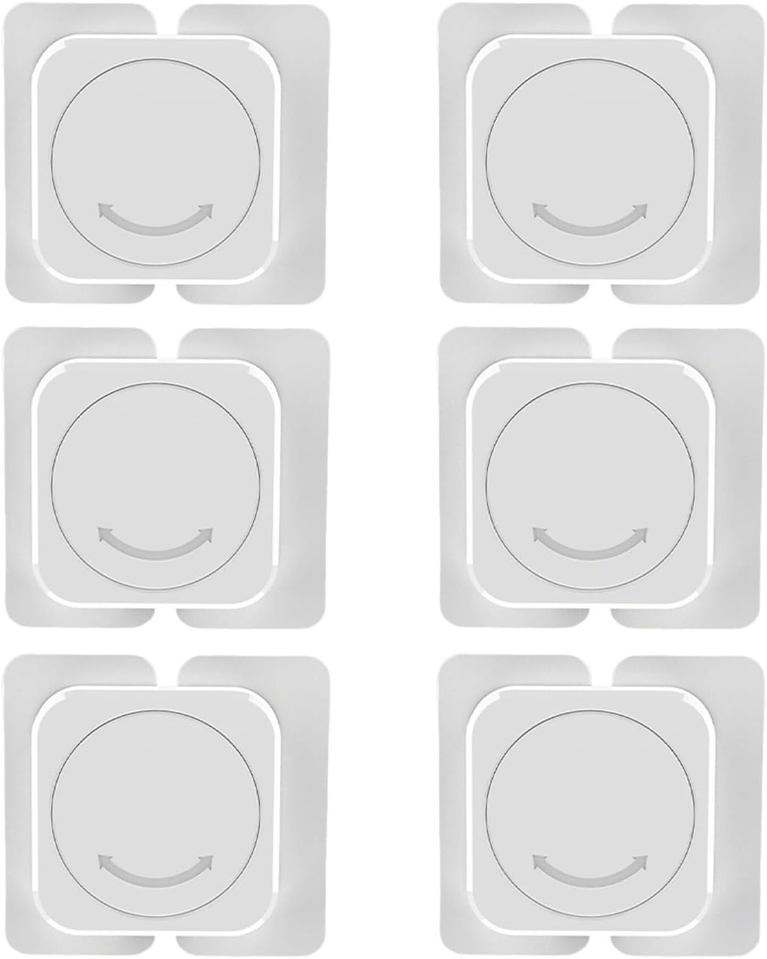 6 Child Safety Cabinets Locks for Fridge Baby Proof Cupboard Locks Drawer Lock for Home Kitchen Bathroom Cabinet Refrigerator Door Safety Strap Locks with Strong and Removable Adhesive No Tools and Drilling Required White image number 4