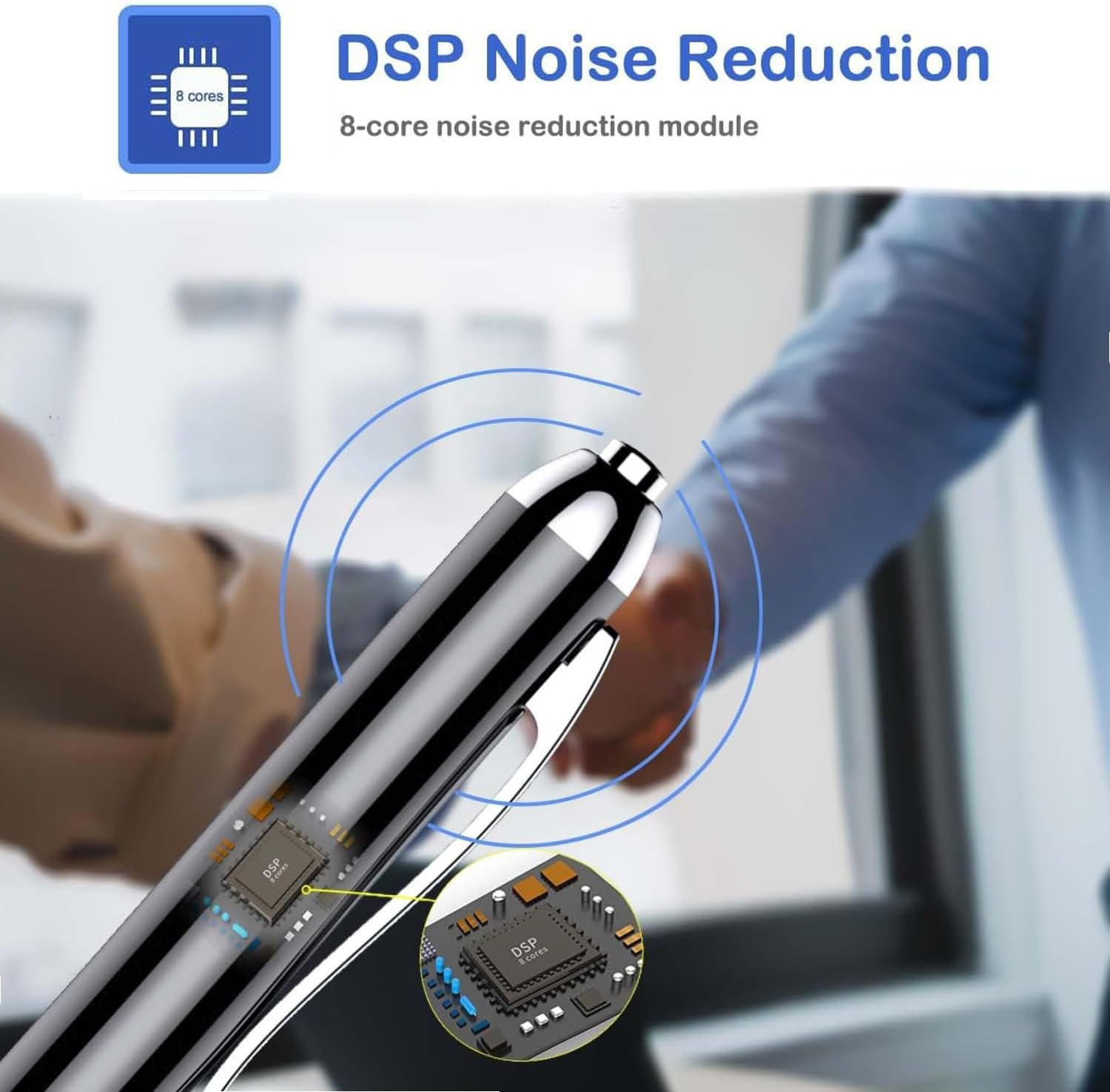 Voice Recorder, Mini Voice Activated Recorder, Micro Recording Devices, 30 Hours Battery Time Digital Small Sound Recorders Device Audio Recorder (16GB)