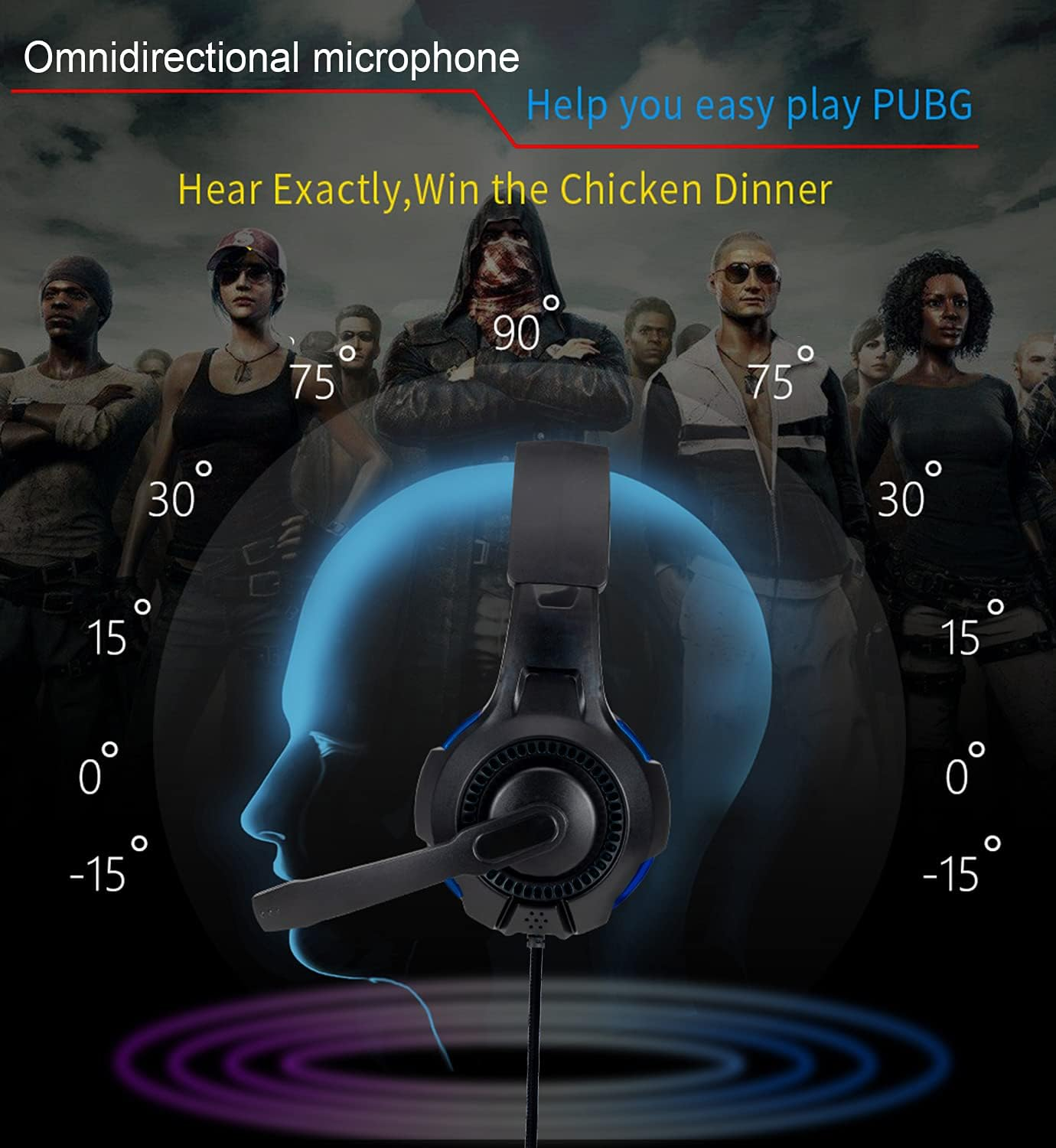 Megadream One Ear Gaming Headset for Ps5/Ps4/Xbox Series S/Xbox Series X, Wired Online Game Unilateral Headset, 50Mm Drivers|Detachable Mic|3.5Mm Headphone Jack for Switch Lite, Xbox One, Laptop/Phone image number 6