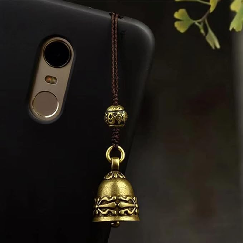 4Pcs Copper Collar Bell for Small Pet, Bell for Cats and Small Dogs Pet Anti-Lost Pendant image number 4