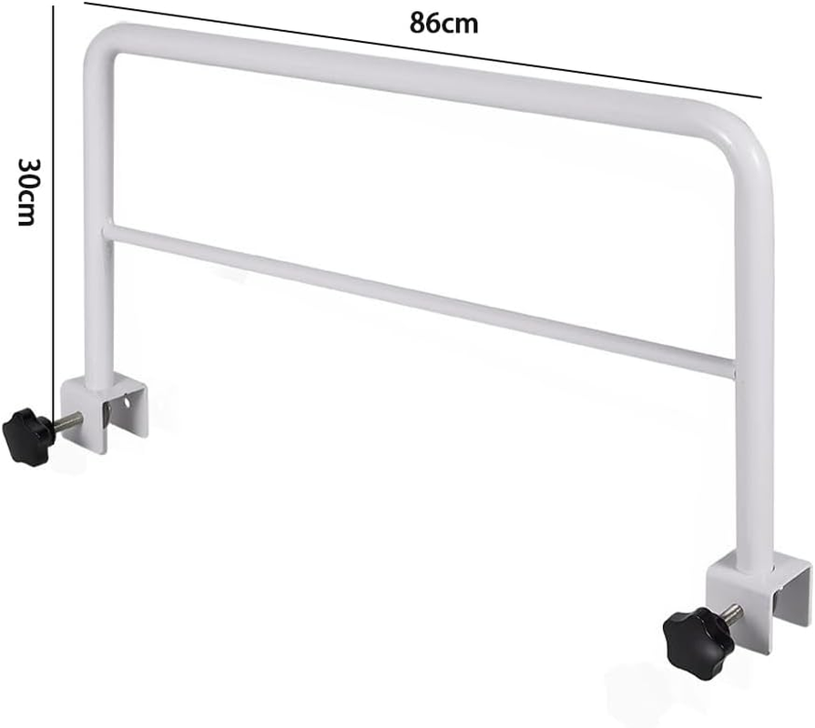Bedside Guardrail, Bed Guard Drill-Free Clip on Bed Safety Rails, anti Fall Artifact for the Elderly,Getting up Aid, for Student Dormitories, Pregnant Women, the Elderly, and the Disabled