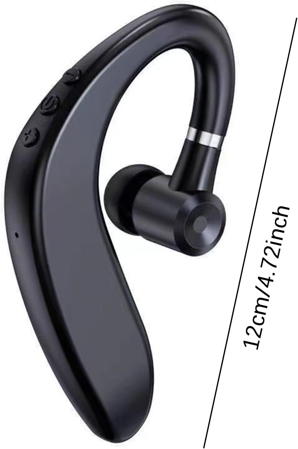 Single Ear Headset - Lightweight Waterproof Build, Advanced Noise Canceling Audio, Secure Sports Hook Fit, Balanced Output with Stable over Ear Support | Clear Call Quality for Driving Business image number 2