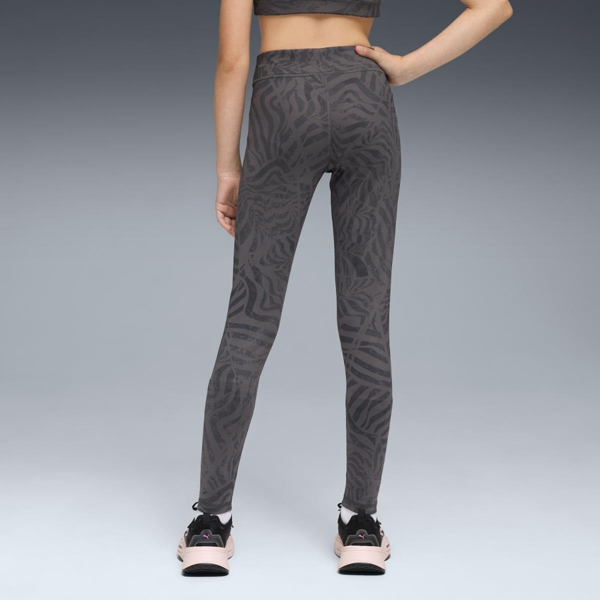 Puma Girl'S TAD Essential All over Print Tights image number 3