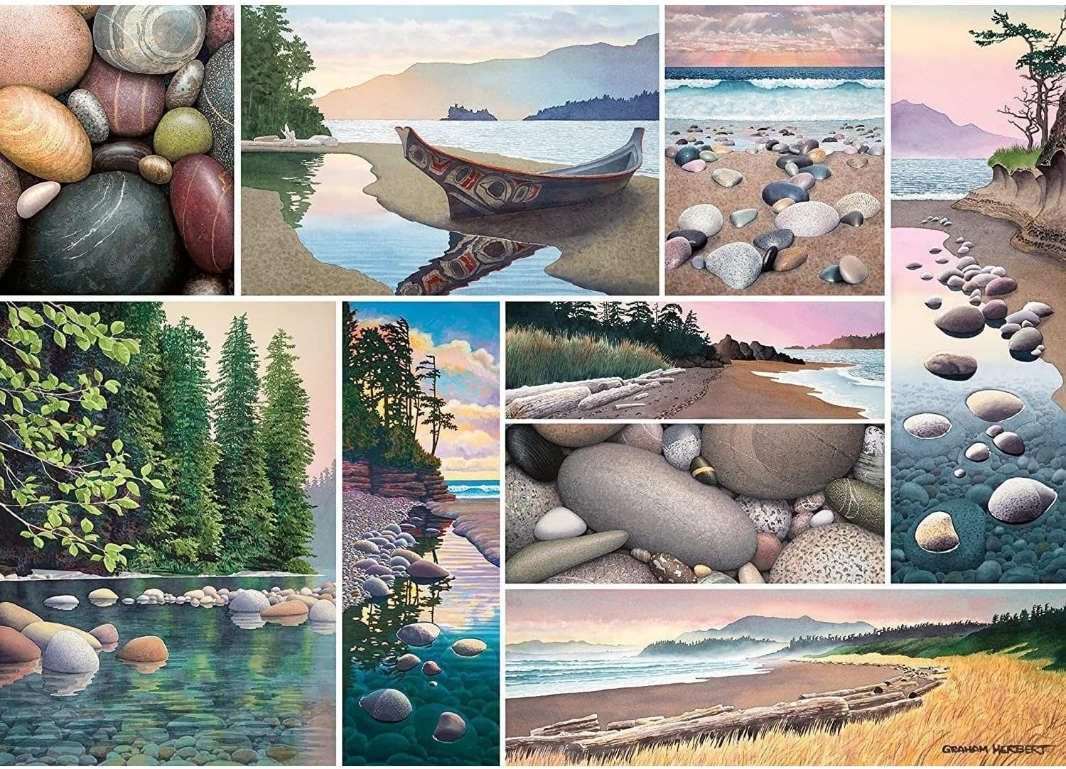 Ravensburger - West Coast Tranquility 1000-Piece Jigsaw Puzzle, Scenic Landscape image number 1