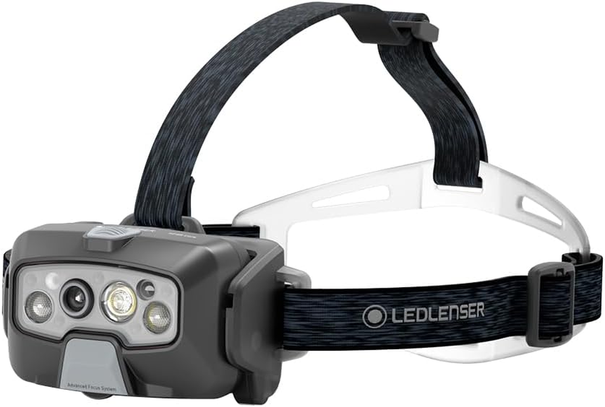 Ledlenser HF8R Core 1600Lm Rechargeable IP68 Adaptive Light Beam Technology Headlamp (Black) image number 2