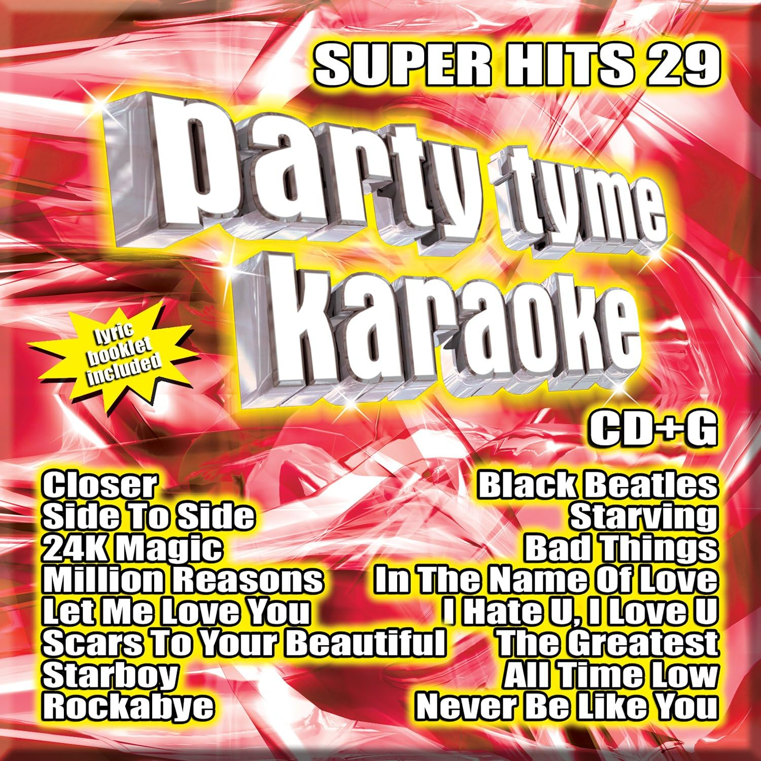 Party Tyme Karaoke - Super Hits 29 [16-Song CD+G] image number 1