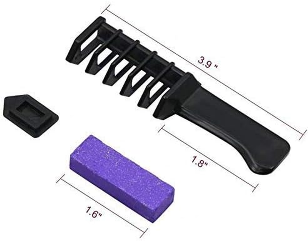 6 Color Disposable Hair Dye Comb Temporary Simple Long-Lasting Hair Dye Is Not Stiff and Anti-Sticky Color Pearl Powder Hair Dye