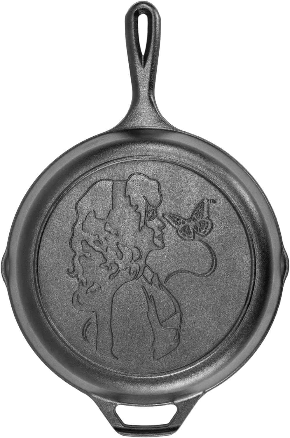 Lodge Cast Iron 10.25 Inch Skillet with Dolly Logo image number 2