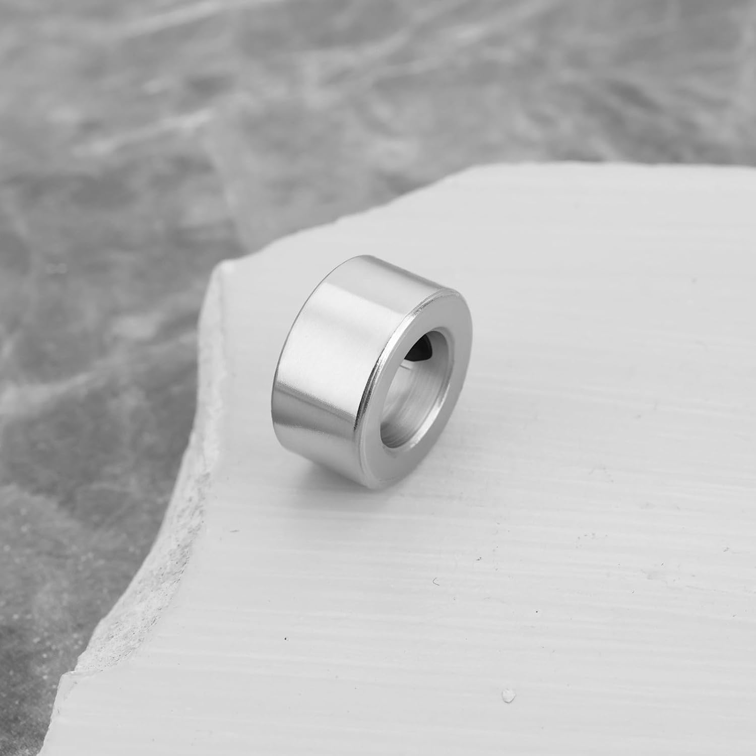 Create Idea 10Pcs 8Mm Shaft Lock Collars T5 Lead Screw Lock Rings 3D Printer Stainless Steel Screw Fixing Ring with Hexagonal Wrench Silver image number 6