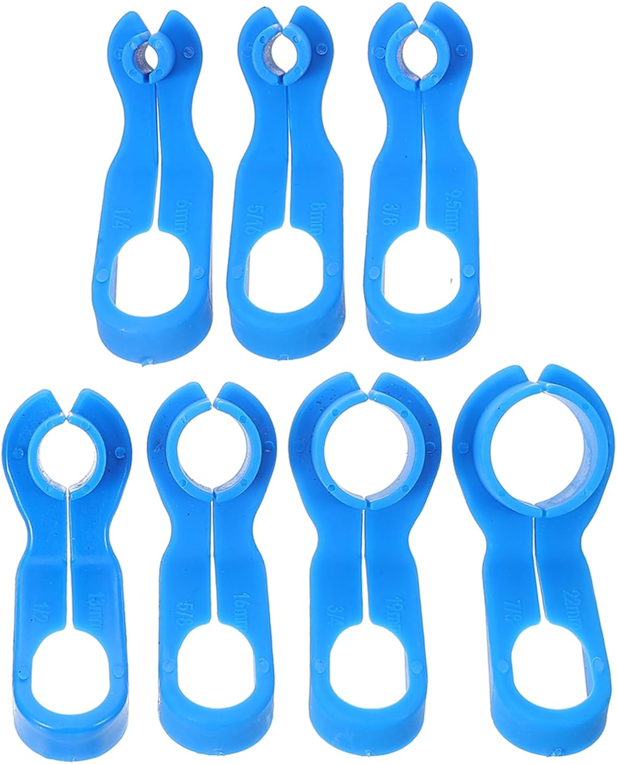 COSMEVIVI 7Pcs Fuel Line Disconnect Tool Set Automotive Engine and Air Conditioning Hose Removal Kit for Car Ac and Fuel System Maintenance image number 2