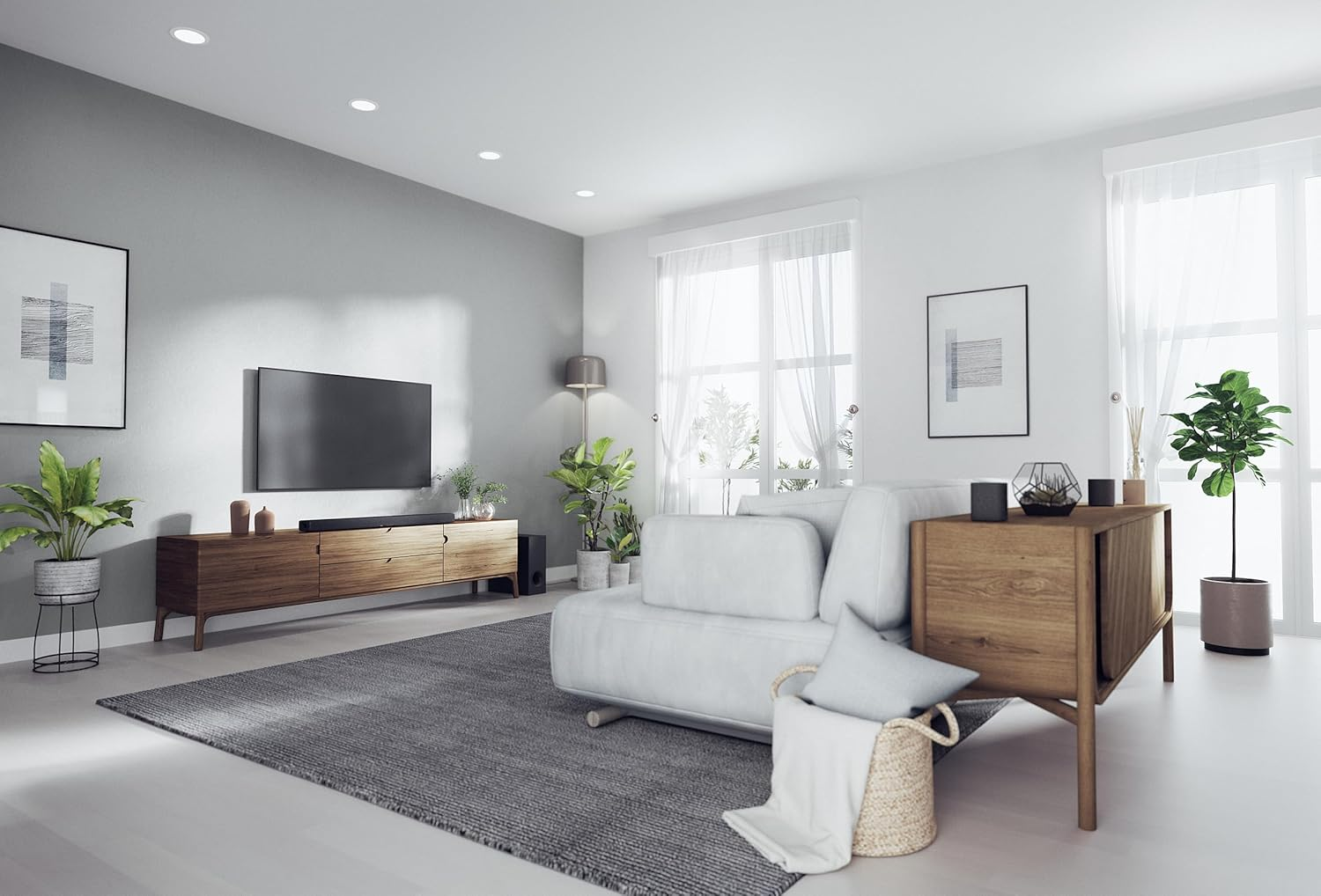 Yamaha WS-X1A True X 1A Bluetooth Speaker, Carbon Grey image number 2