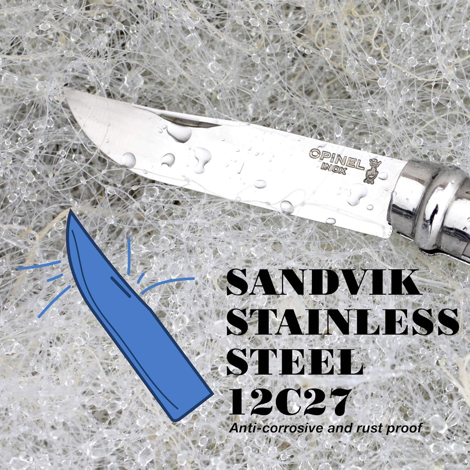 Opinel INOX Adult Knife image number 6