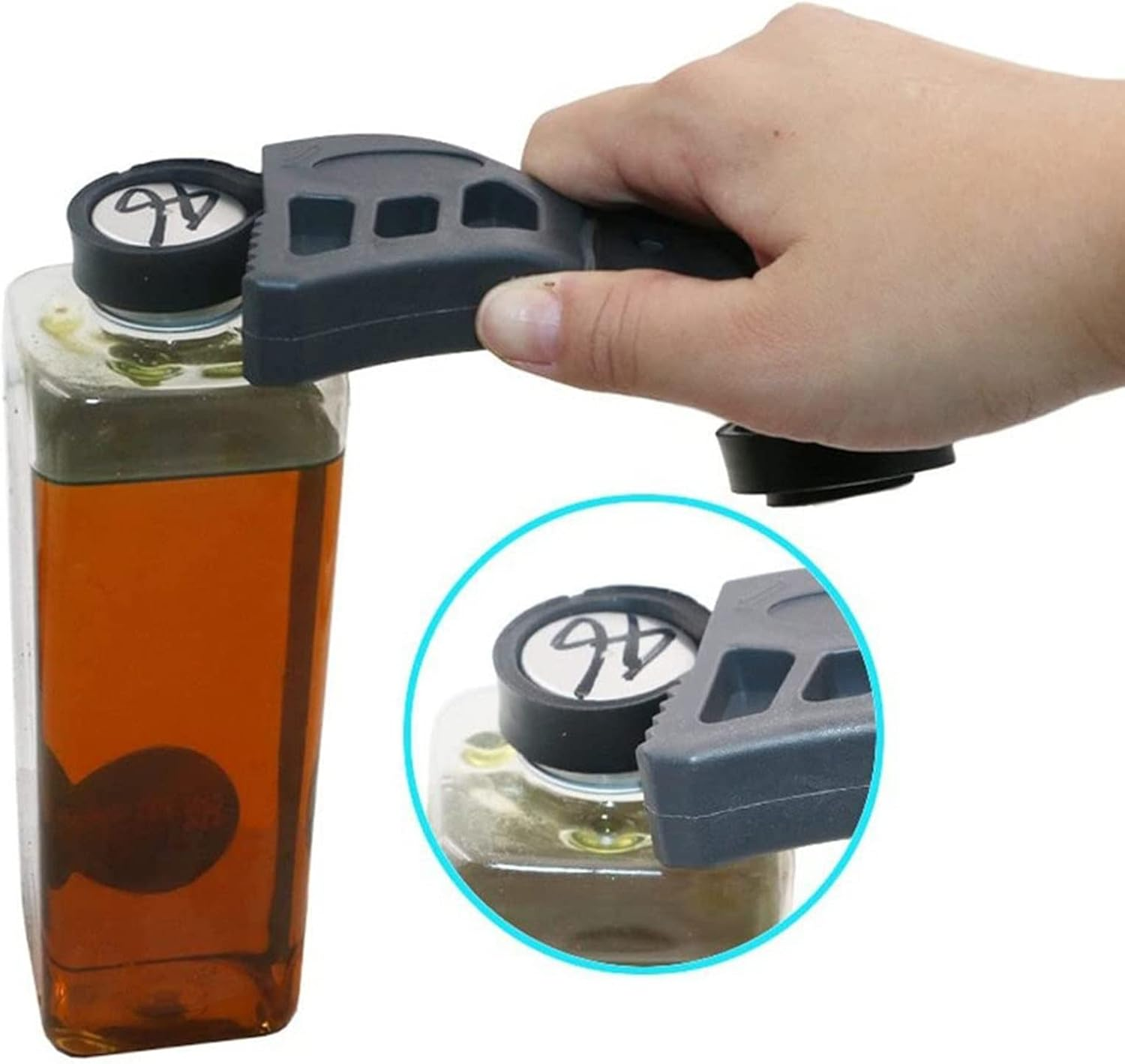 Rubber Strap Wrench, Adjustable 500Mm Jar Opener Pipe DIY Wrench Wrenches Used by Mechanics Plumbers Car Repair Tool Pipe Wrench image number 5