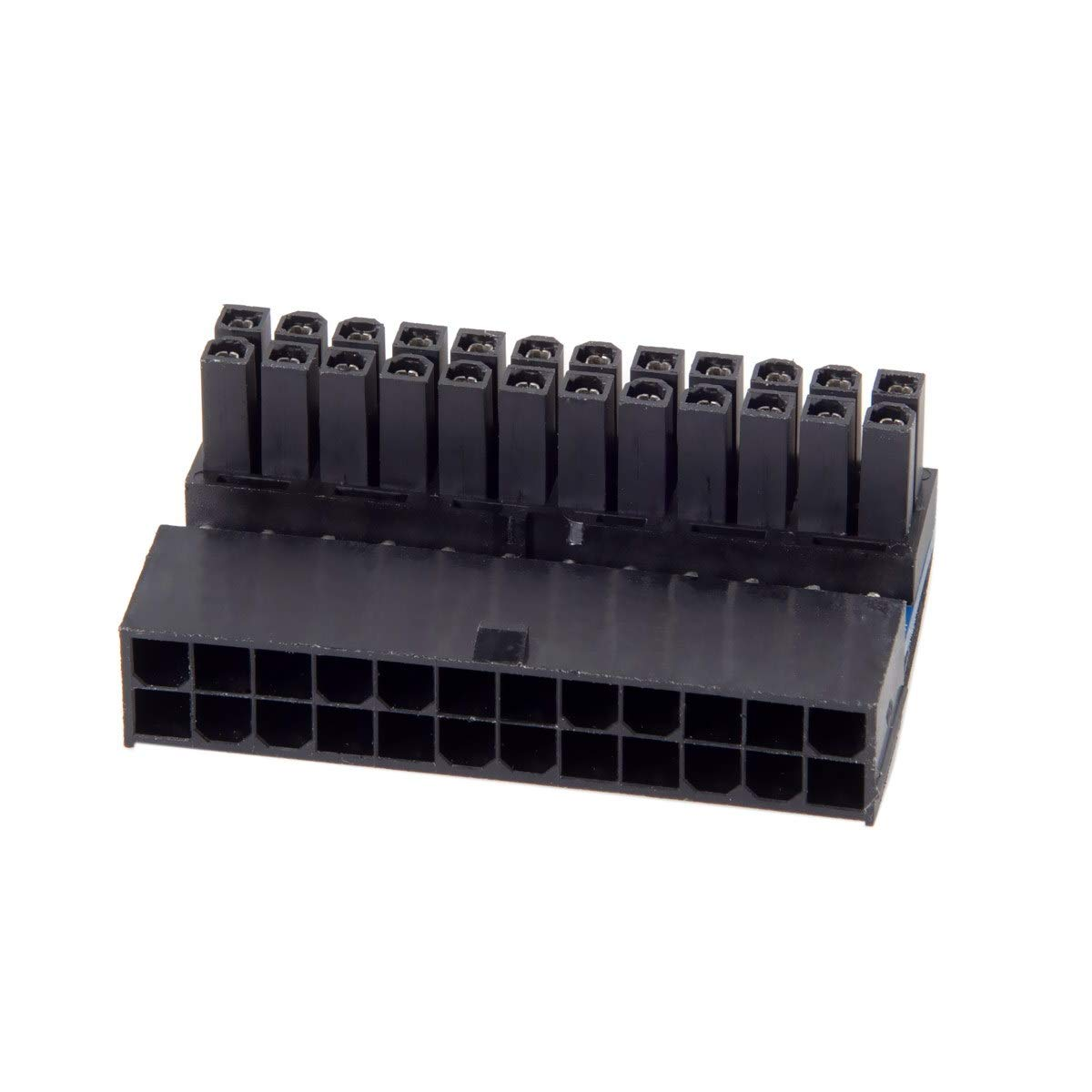 Chenyang ATX 24Pin Male to Female 90 Degree Angled Mainboard PSU Power Supply Header Direction Gender Changer Connector Adapter image number 3