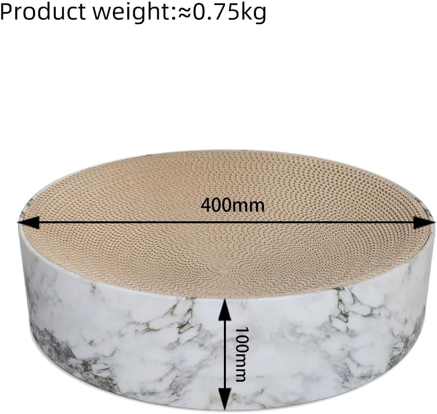 Zodiac Stone Pattern round Cat Scratcher 40X40X10Cm