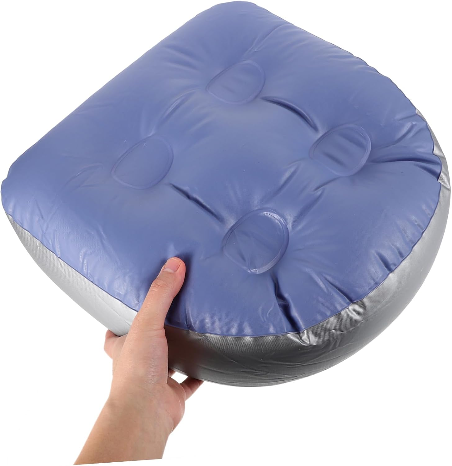 Healeved Thickened Bath Seat Cushion Portable Inflatable Seat for Bathtub Perfect for Spa and Sauna image number 4